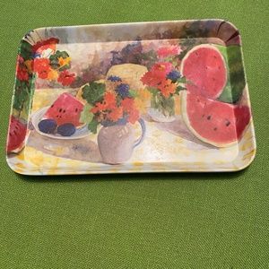 Small melamine made in Italy accessory tray by R2S Monze